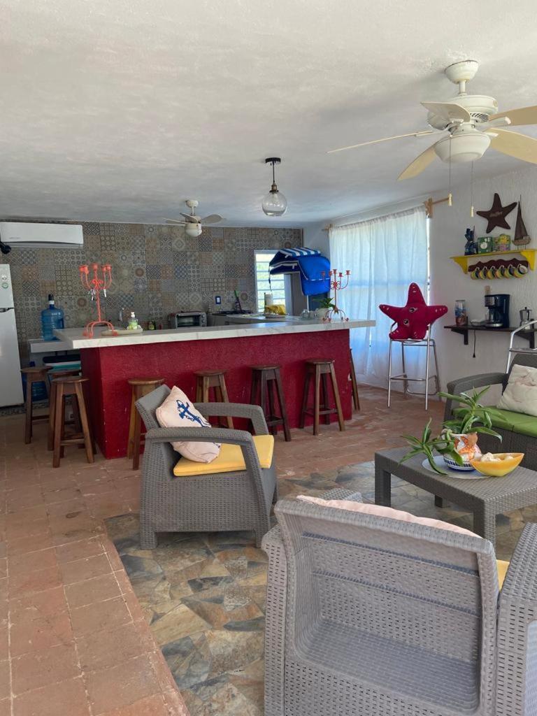 Casa Ibiza Celestun Villa Eksteriør bilde